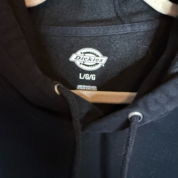 Dickies Men's Water Repellent Logo Sleeve Hoodie Size Large - Picture 4 of 6